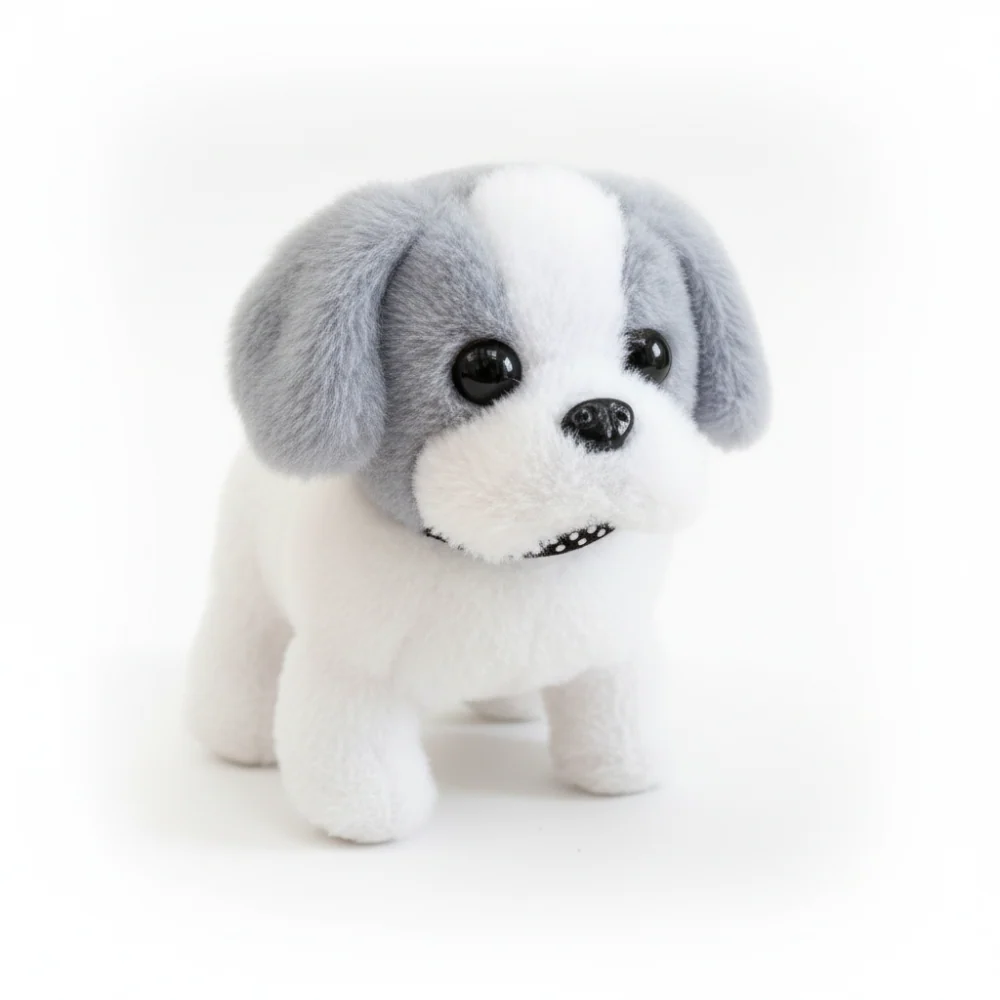 Robot Dog Toy Plush Barking Dog Toy Interactive Companion - Image 3